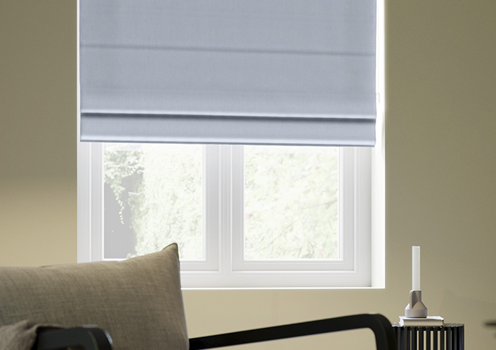 Windermere, Powder Blue - Roman Blind - Image 5